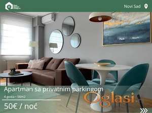 Stan Na Dan Novi Sad Apartman sa privatnim parkingom
